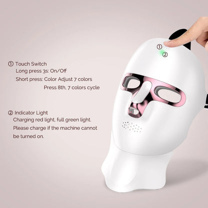 LED Facial Mask Face and Neck