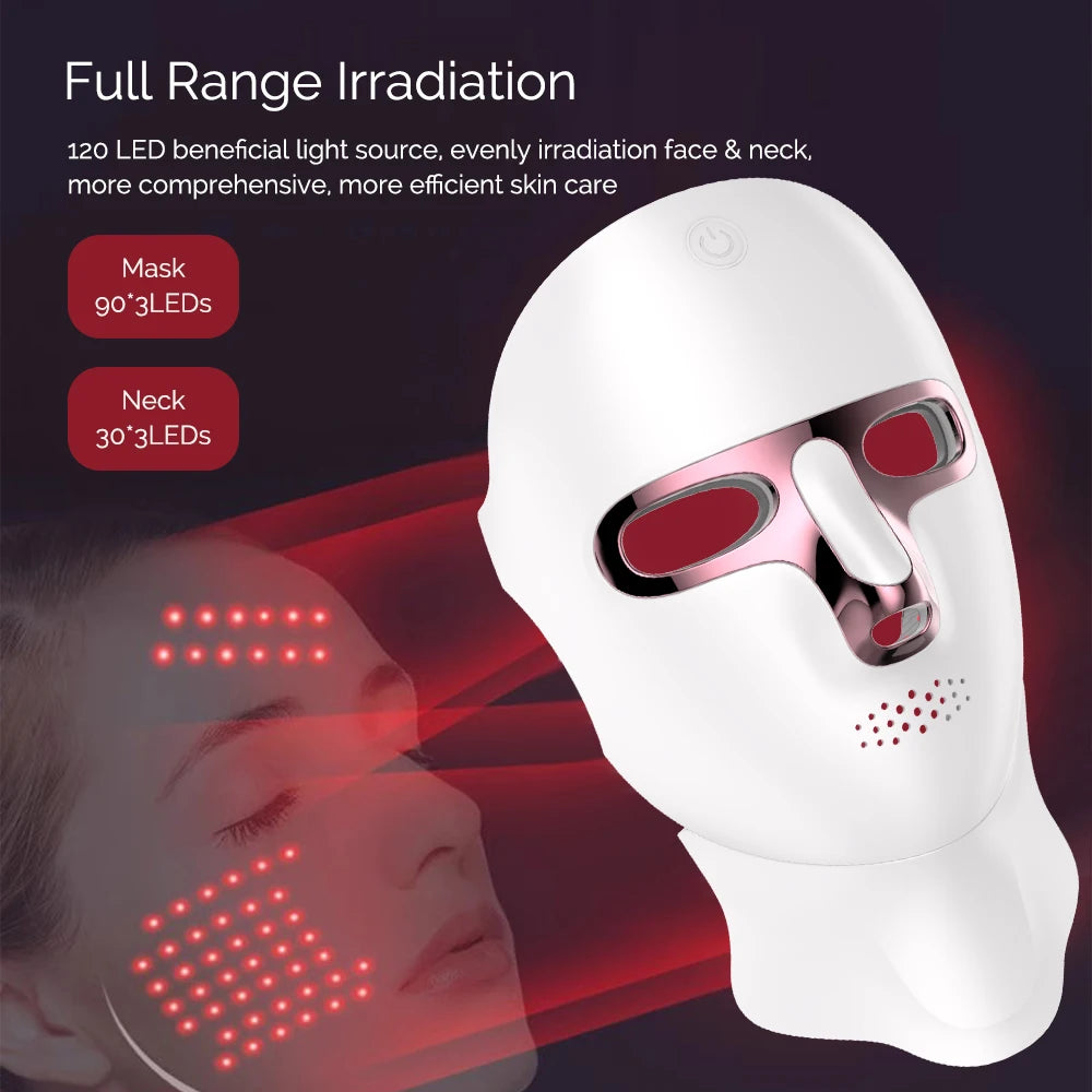 LED Facial Mask Face and Neck