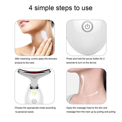 Skin Rejuvenation Device - Facial & Neck Massager